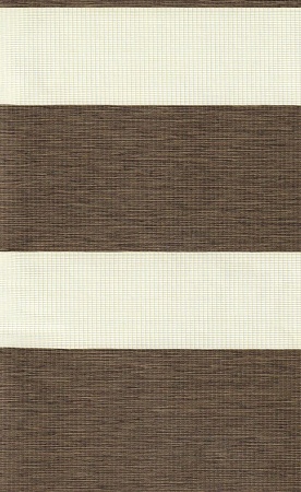 Открытые рулонные шторы день-ночь Новара, коричневый 1905