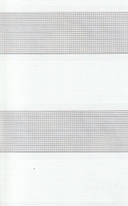 Открытые рулонные шторы день-ночь Римини, белый 15 купить в Зеленограде с доставкой